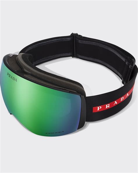 Prada Eyewear x Oakley Linea Rossa Ski Goggles 